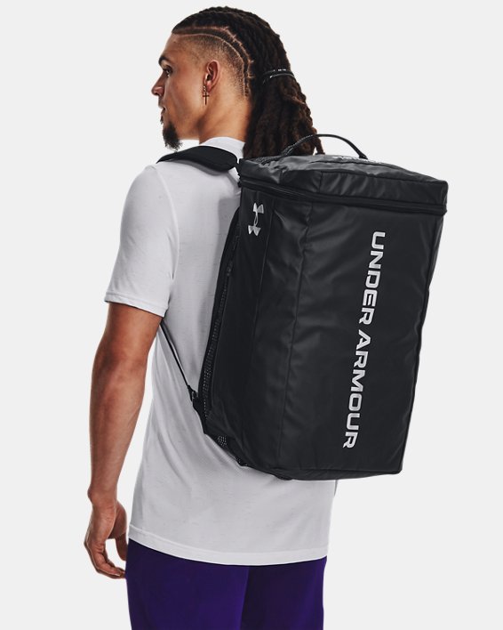 UA Triumph CORDURA® Duffle Backpack, Black, pdpMainDesktop image number 8